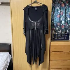 ozz onesteの黒カーディガンスタイル トップス
