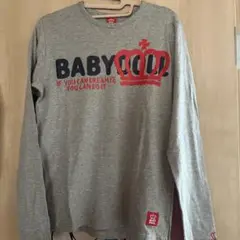 BABYDOLL グレー 長袖 Tシャツ ①