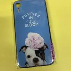 匿名発送　iPhoneXRケース　犬　ワンコ