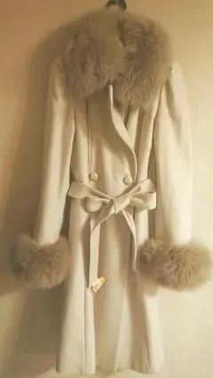 ♪新年お値下げ【TO BE CHIC 】カシミヤ フォックスファーコート