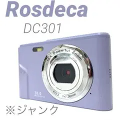 【新品未使用】Rosdeca デジタルカメラ　コンパクト　DC301 ロスデカ 2025年最新】Rosdeca デジタルカメラの人気アイテム - メルカリ