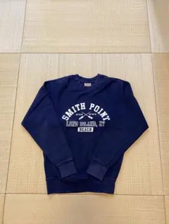 90s エムブイスポーツプロウェーブ スウェット　ネイビー