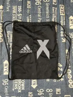 adidas メッシュボールバッグ X ブラック