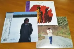 【3枚セット】松山千春　LPレコード『空を飛ぶ鳥のように野を駈ける風のように』他