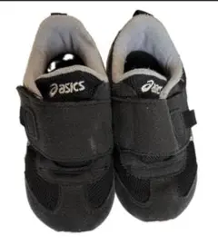 asics ベビーシューズ ブラック