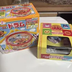 アンパンマン うちの子天才！ドラムとマグ&ケーキ皿セット、おまけ付き