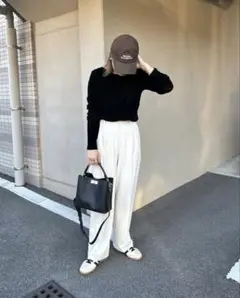 【美品】しまむら シアーベロアロンT