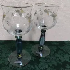 ルーマニア製ワイングラス２客