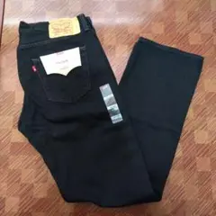 Levi's 501 ブラック ジーンズ 34x32