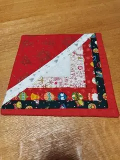 ハンドメイド、パッチワークの敷物