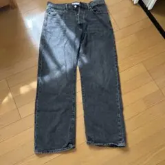 gap黒デニム