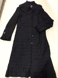 シャネル CHANEL フリル襟付き可愛いコート 34 ジャケット