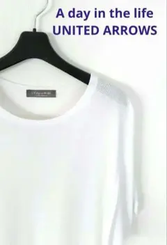 UNITED ARROWS　半袖　シアー　トップス　ニット　カットソー