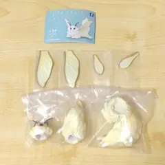 シルクモスホワイト シルクモスキャット フィギュア カプセルトイ ガチャ