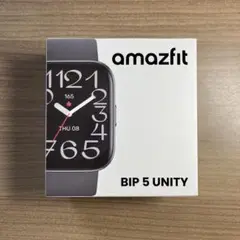 【新品未使用】amazfit BIP 5 UNITY 本体　※即発送