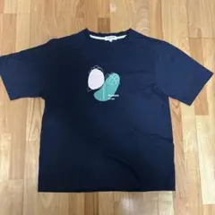 極美品　MCGREGOR マクレガー　ネイビー 半袖Tシャツ 短丈　ノームコア
