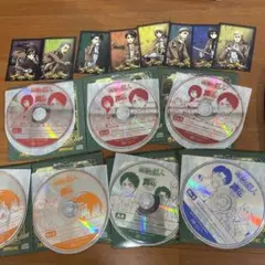 進撃の巨人　声くじ　ドラマCD 合計7枚セット（トレカ付き)