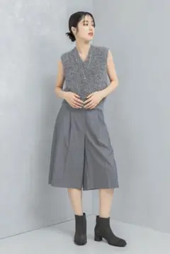 タックハーフパンツ　　　　　　　　　　　　　　38サイズ 定価16,500円