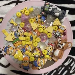 トムとジェリー ミニオン キャラクタービーズ ファンシービーズ アクリルビーズ