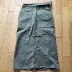 URBAN RESEARCH DOORS タイトスカート オリーブグリーン