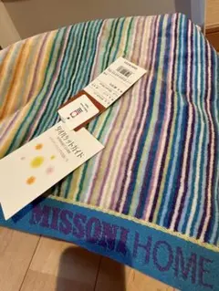 新品　MISSONI HOME　タオルケット　レーナ　今治