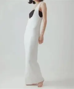 yo biotop lingerie long knit dress