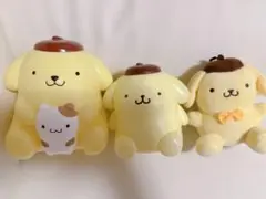 ポムポムプリン　まとめ売り　貯金箱　小物入れ　ぬいぐるみ