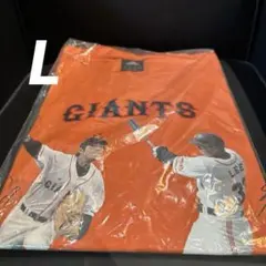 【新品未使用】アディダス　ジャイアンツ　半袖tシャツ　オレンジ　L