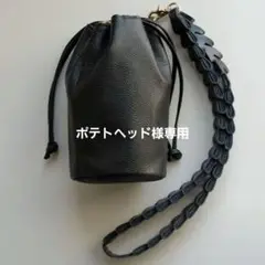 santaku 6way 巾着　バッグ santaku 6way grain bag 巾着 レザー