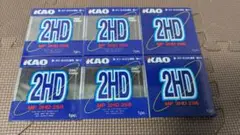 KAO 2HD フロッピーディスク 256MB 6枚セット