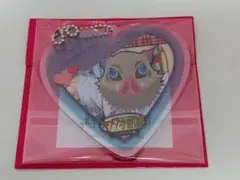 鬼滅の刃 キメツ学園バレンタイン編 ハート形アクリルチャーム　嘴平伊之助