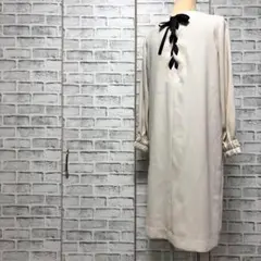 PICCIN ピッチン バッグリボン ワンピース アイボリー ガーリー M