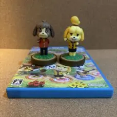 どうぶつの森 amiiboフェスティバル　wiiu ケント　しずえアミーボ