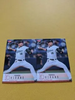 485/BBM 2024 2nd オリックス 平野佳寿 2枚セット