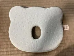 水色 ドーナツ型赤ちゃん枕 くま