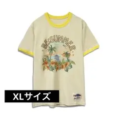 【XL/新品未開封】BE：SUMMER Tシャツ ベージュ(黄色)