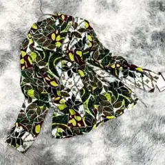 レディース ヴィンテージ ブラウスジャケット(M)派手 総柄