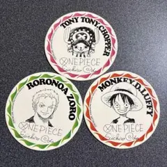 ONE PIECE ワンピース　ナツコミ2011 コースター　3枚セット