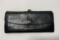 【ほぼ新品】早い者勝ち!IL BISONTE 長財布 ガマ口 ロングウォレット