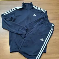 adidas ジャージ上下セット ネイビー