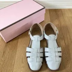 トゥモローランド グルカサンダル ライトグレー 36 23cm〜23.5cm