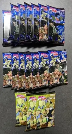 ジョジョの奇妙な冒険　ウエハース 未開封品17個セット