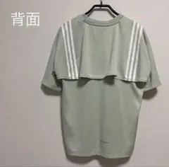 adidas アディダス Tシャツ 半袖 XS レアバック ペパーミントグリーン