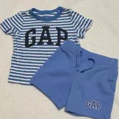 ギャップ　ボーダーtシャツ セットアップ　18m 24m 半ズボン