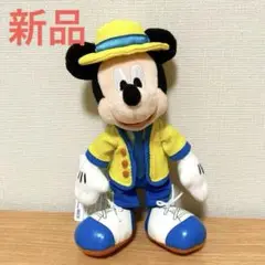 【新品】ディズニーバケパ　ミッキーぬいぐるみ　ストラップ　タグ付き