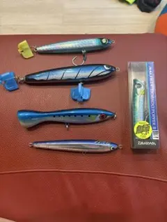 中山工房 トミポップ ウッドルアー2本セットマグロキャスティングなど 中山工房 トミポップ ウッドルアー2本セットマグロ