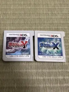 3DS ソフトのみ ポケットモンスターXY 2本セット