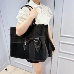 【 lillilly 】2wayプレゼントボックスレザーバッグ