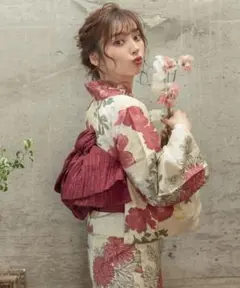 Dita 浴衣 夏の牡丹重ね