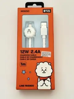 MINISO BT21 RJ 充電ケーブル iPhone